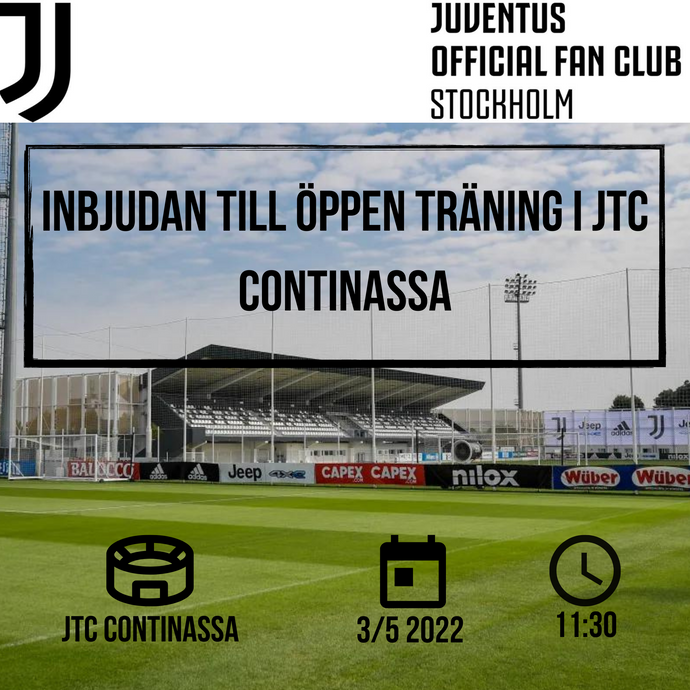 Öppen träning med Juventus